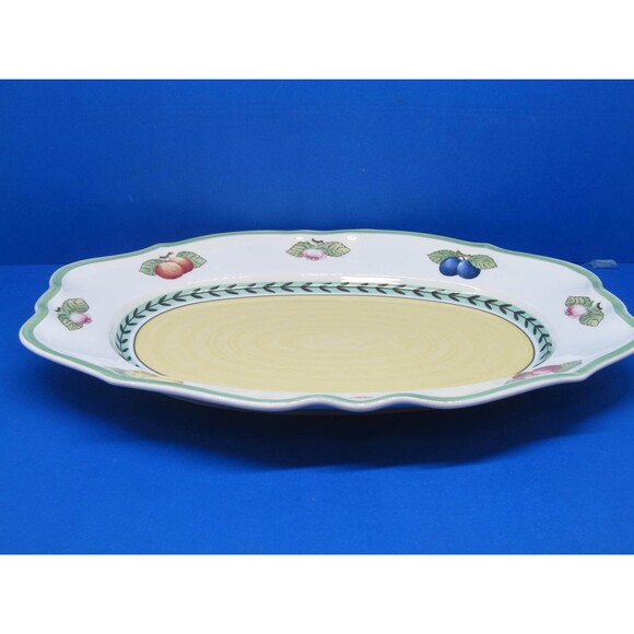 Villeroy & Boch French Garden Fleurence 17" Oval Serving Platter Fruit Germany - Picture 7 of 12